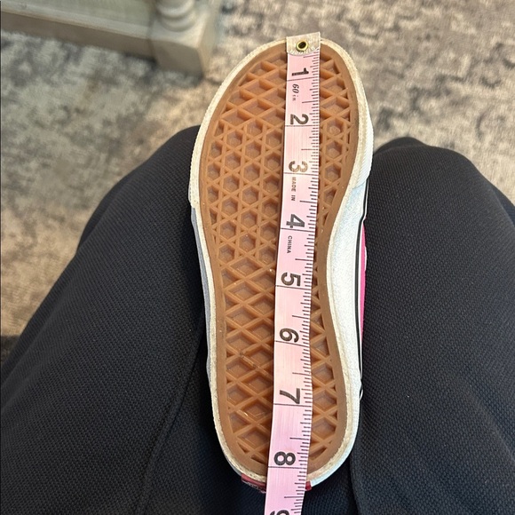 VANS FILMORE FUCHSIA CANVAS HI TOP SNEAKERS - Picture 13 of 13